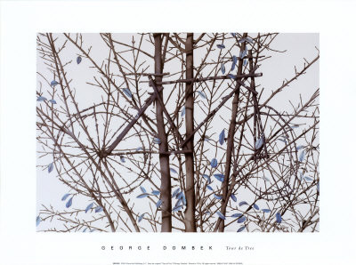George Dombek (*1944), bicycle tree "Tour de Tree" 2008 Aquarell