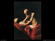 Caravaggio (1573-1610), San Girolamo 1605