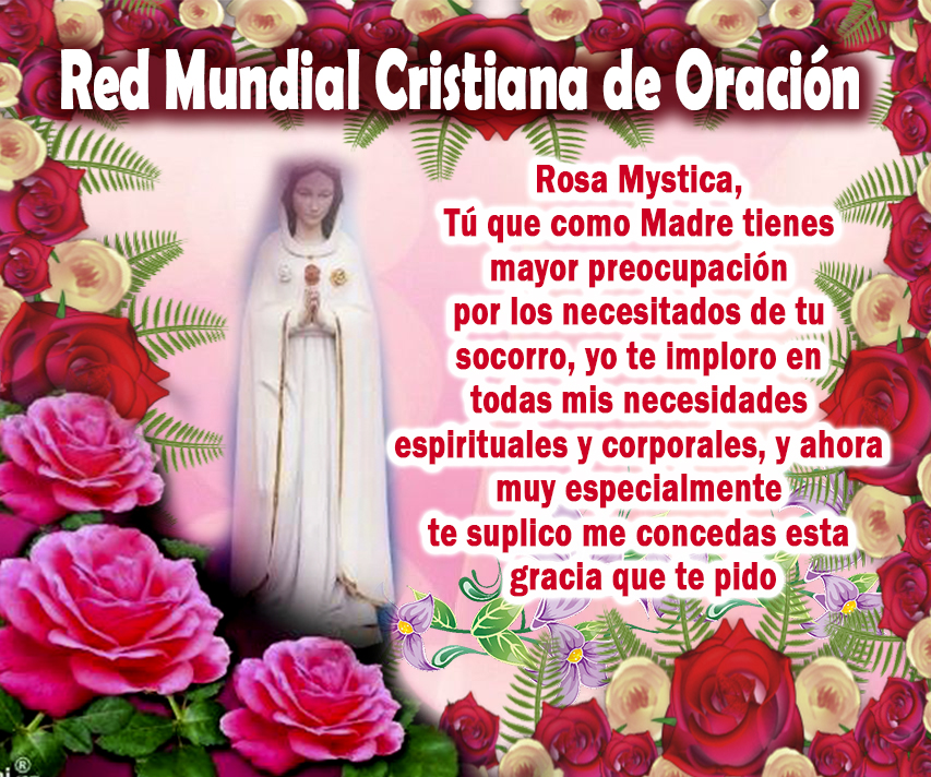 Novena Rosa Mística y Oraciones Red Mundial Cristiana de Oración (RMCO) Novena Rosa Mística y Oraciones Red Mundial Cristiana de Oración (RMCO)