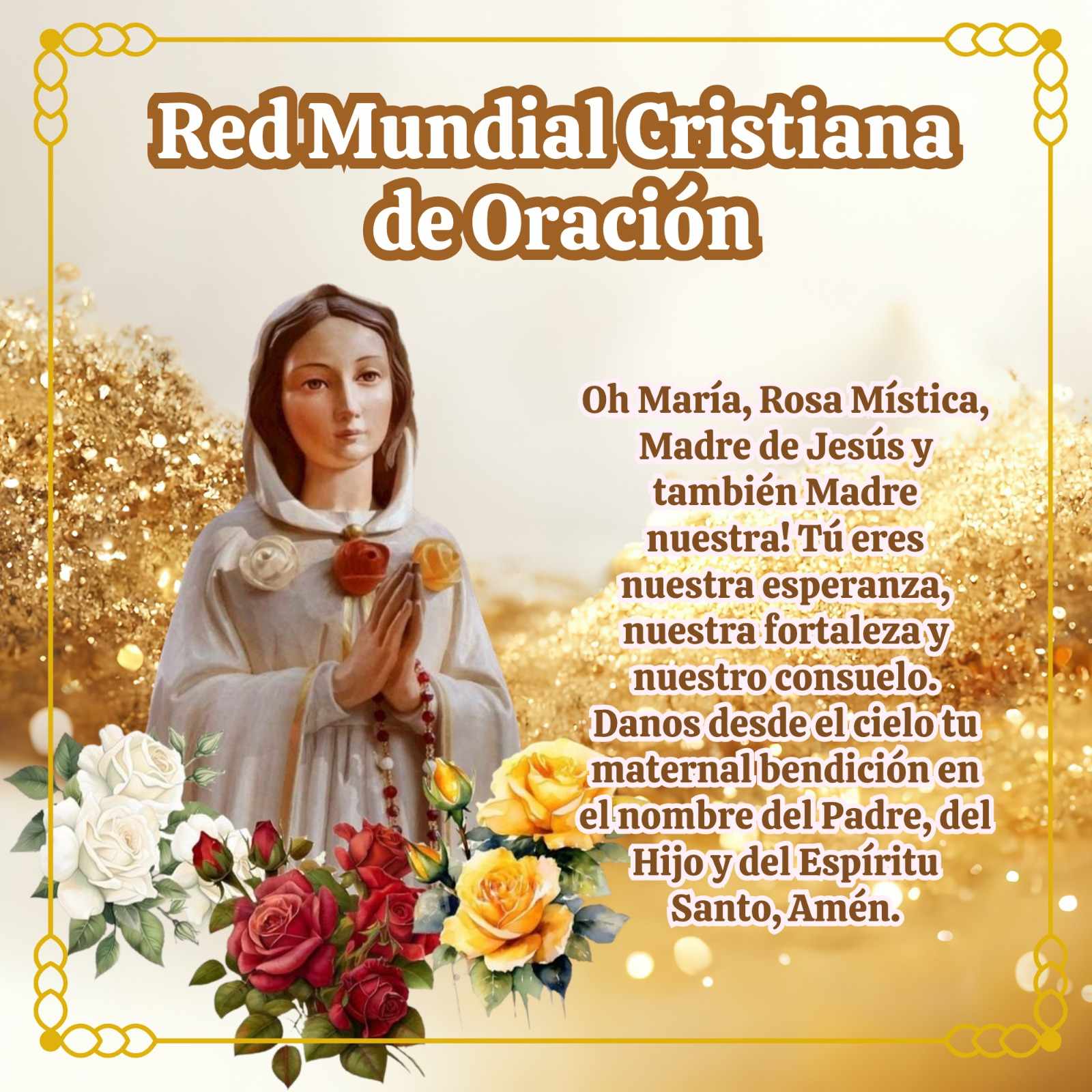 ORACIONES DE SAN JOSE - Red Mundial Cristiana de Oración (RMCO), image size:1600x1600
