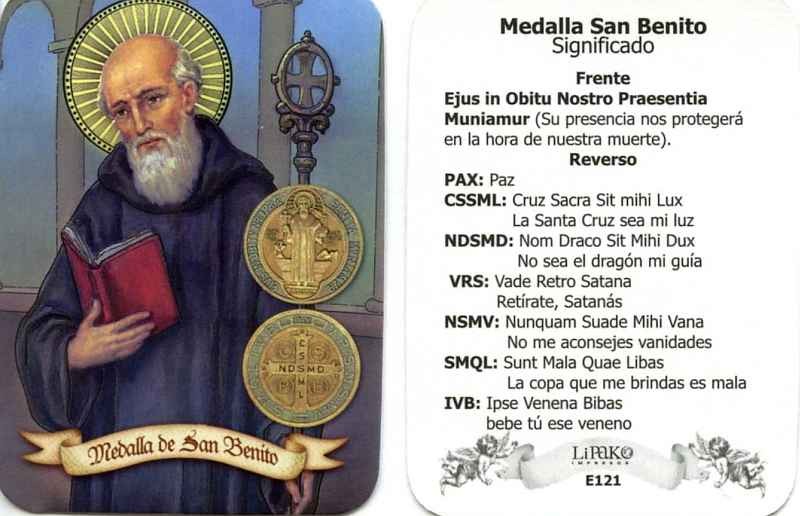 Novena San Benito Red Mundial Cristiana de Oración (RMCO)