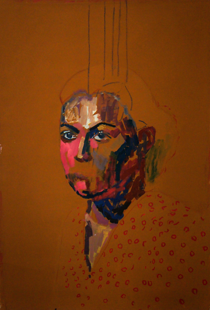 Selina Saranova, Dora,  140x100cm. acrylic on canvas
