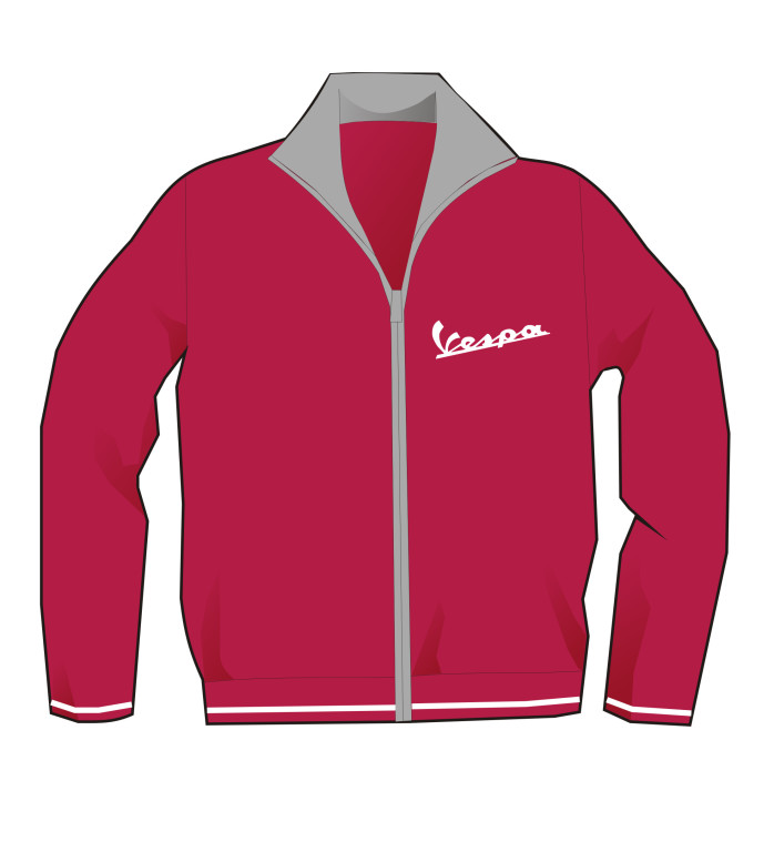 Studi per personalizzazione abbigliamento con logo Vespa