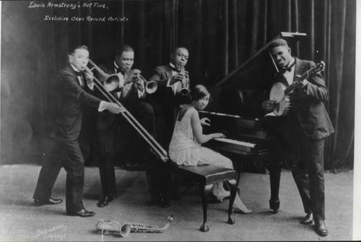 the Funky Soul story - Louis Armstrong & This Hot Five (Lil Hardin, Johnny St. Cyr, Johnny Dodds, Kid Ory - 1925-1928)
