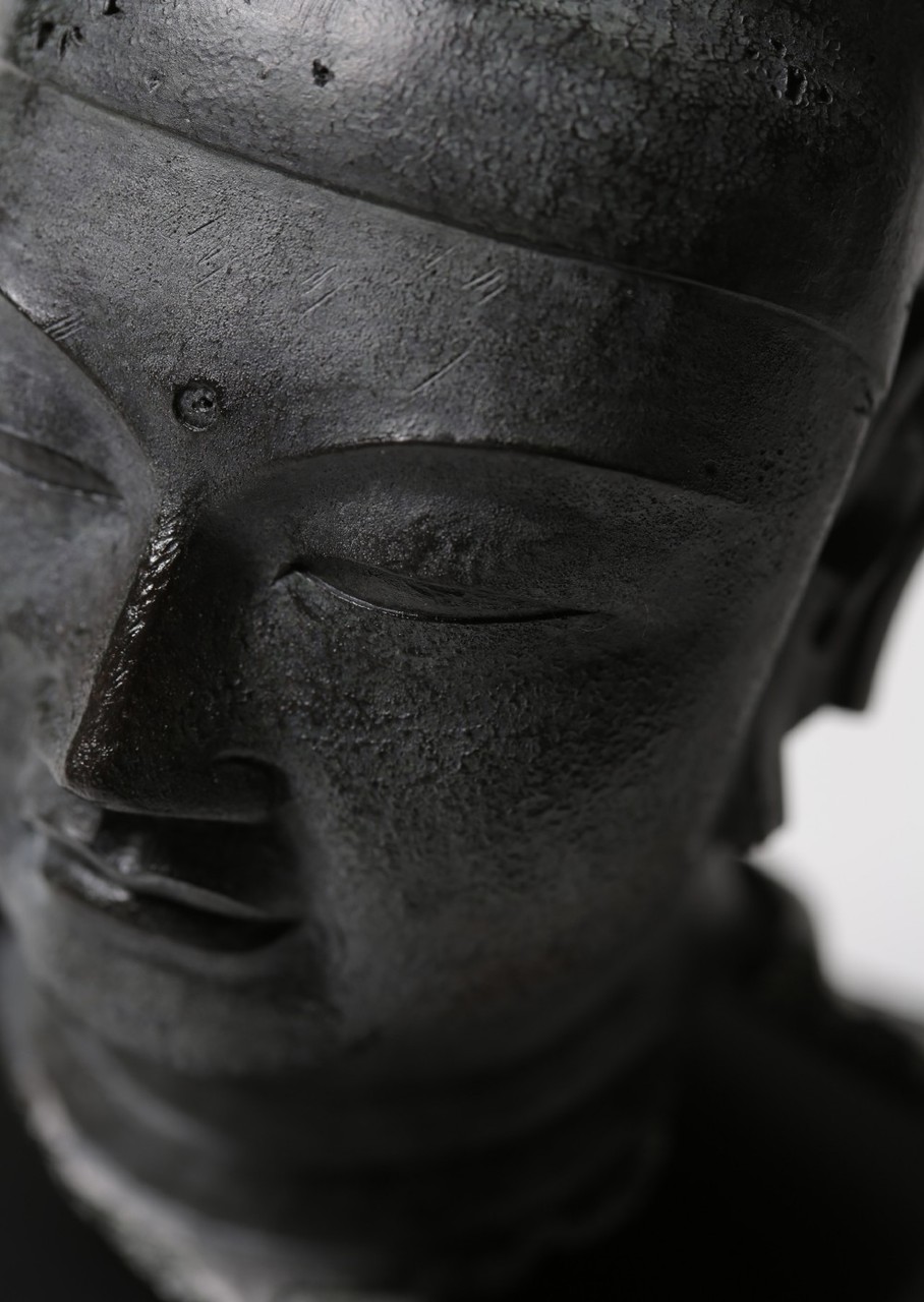薬師如来（仏頭）_13