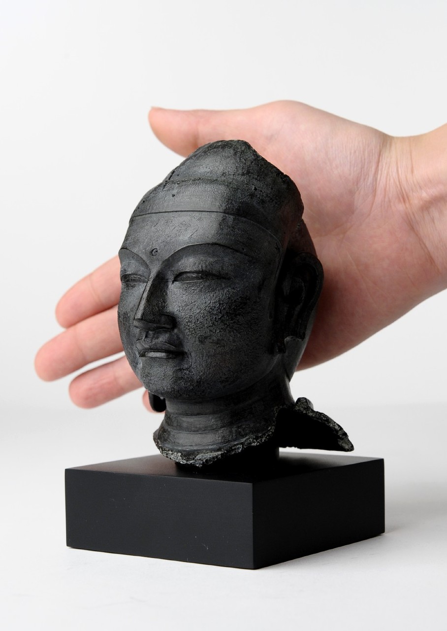 薬師如来（仏頭）_09