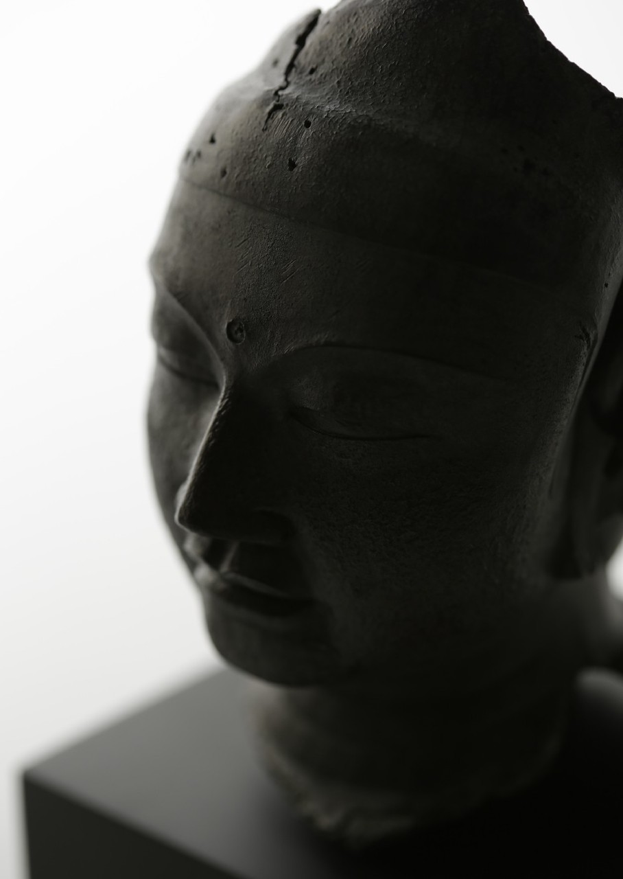 薬師如来（仏頭）_24