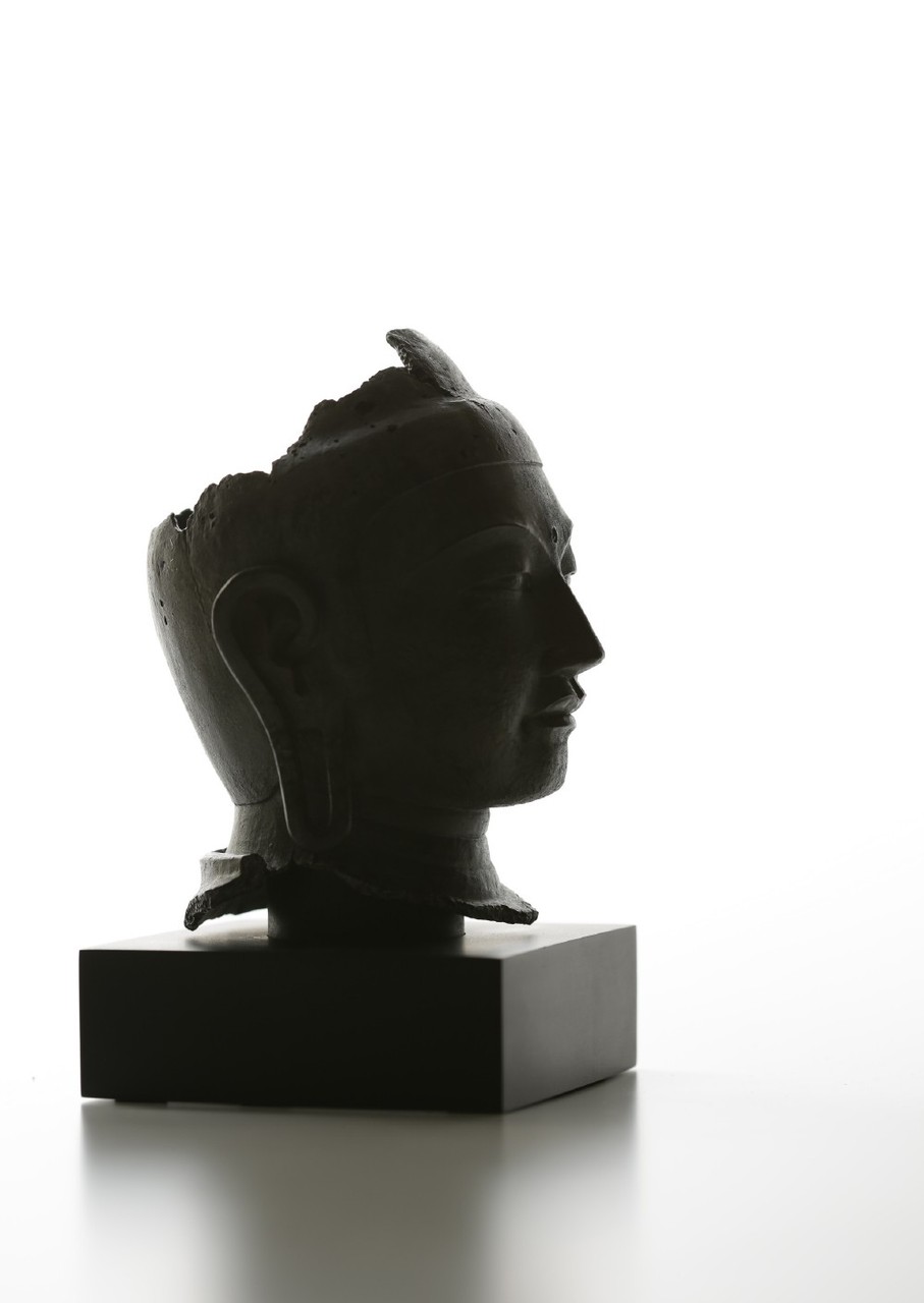 薬師如来（仏頭）_22