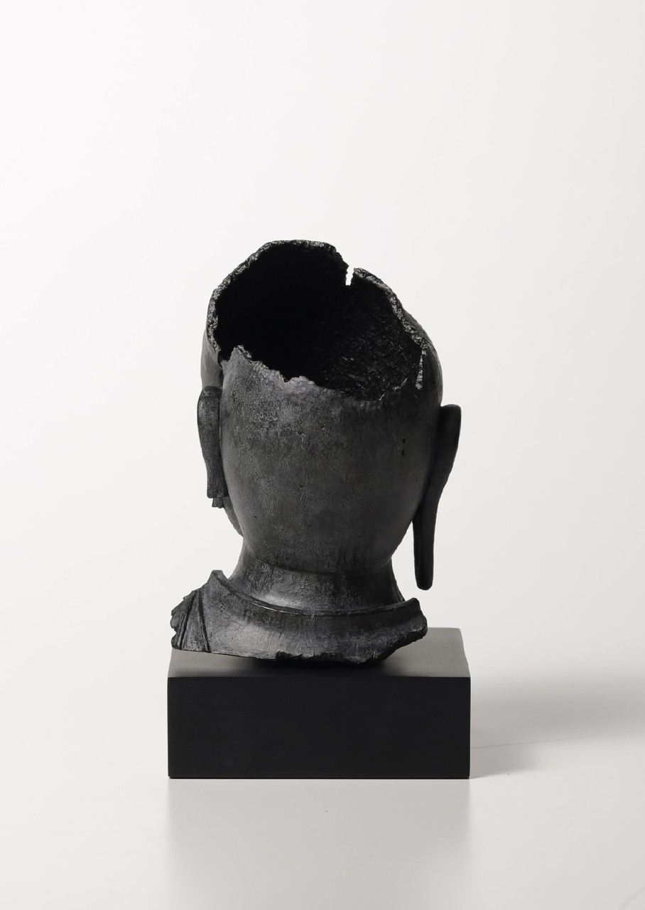 薬師如来（仏頭）_12