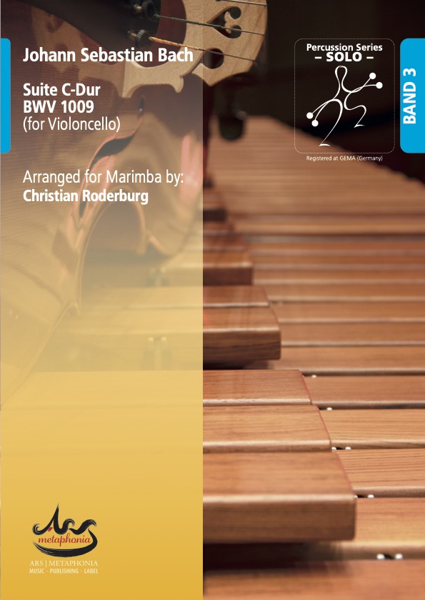 Cover of the sheet music Cello Suite no.3 by Bach