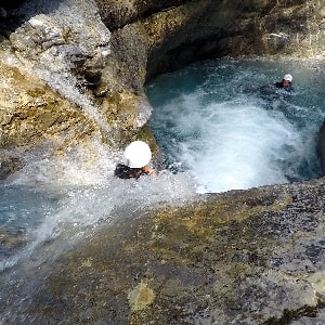 canyon fournel (serre chevalier , briançon )