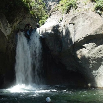 canyoning caprie descente 