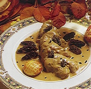 Ris de veau aux morilles