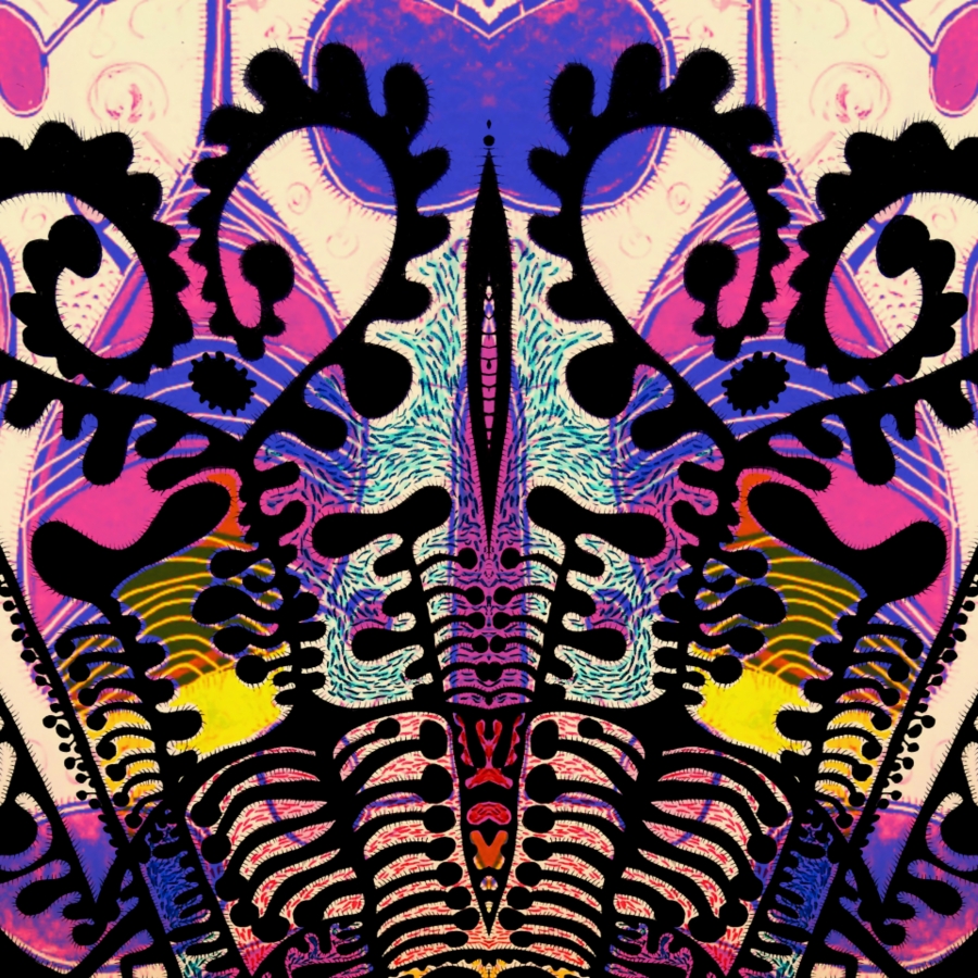 Fleurette Africaine 5. Digital, mixed media. Sandra Pérez-Ramos.