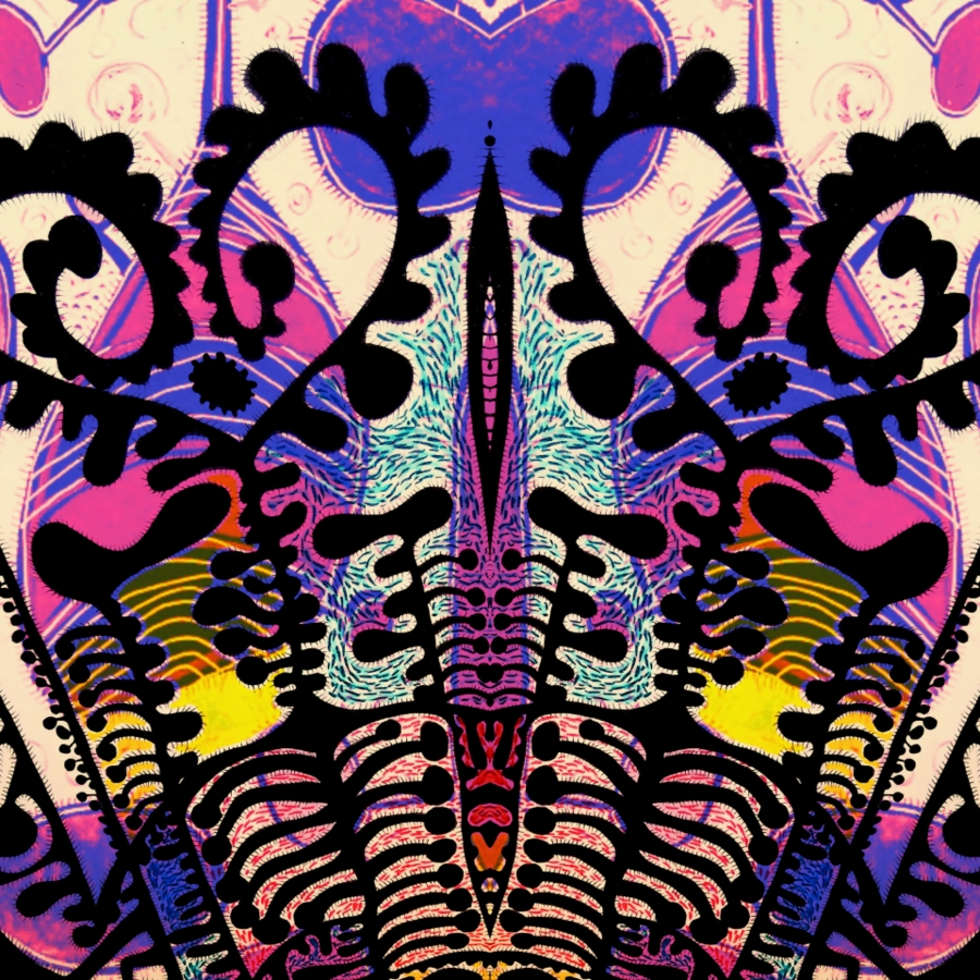 Fleurette Africaine 5. Digital, mixed media. Sandra Pérez-Ramos.