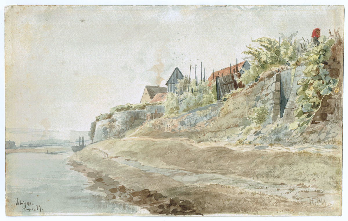 Hugo Mühlig, Übigau bei Dresden