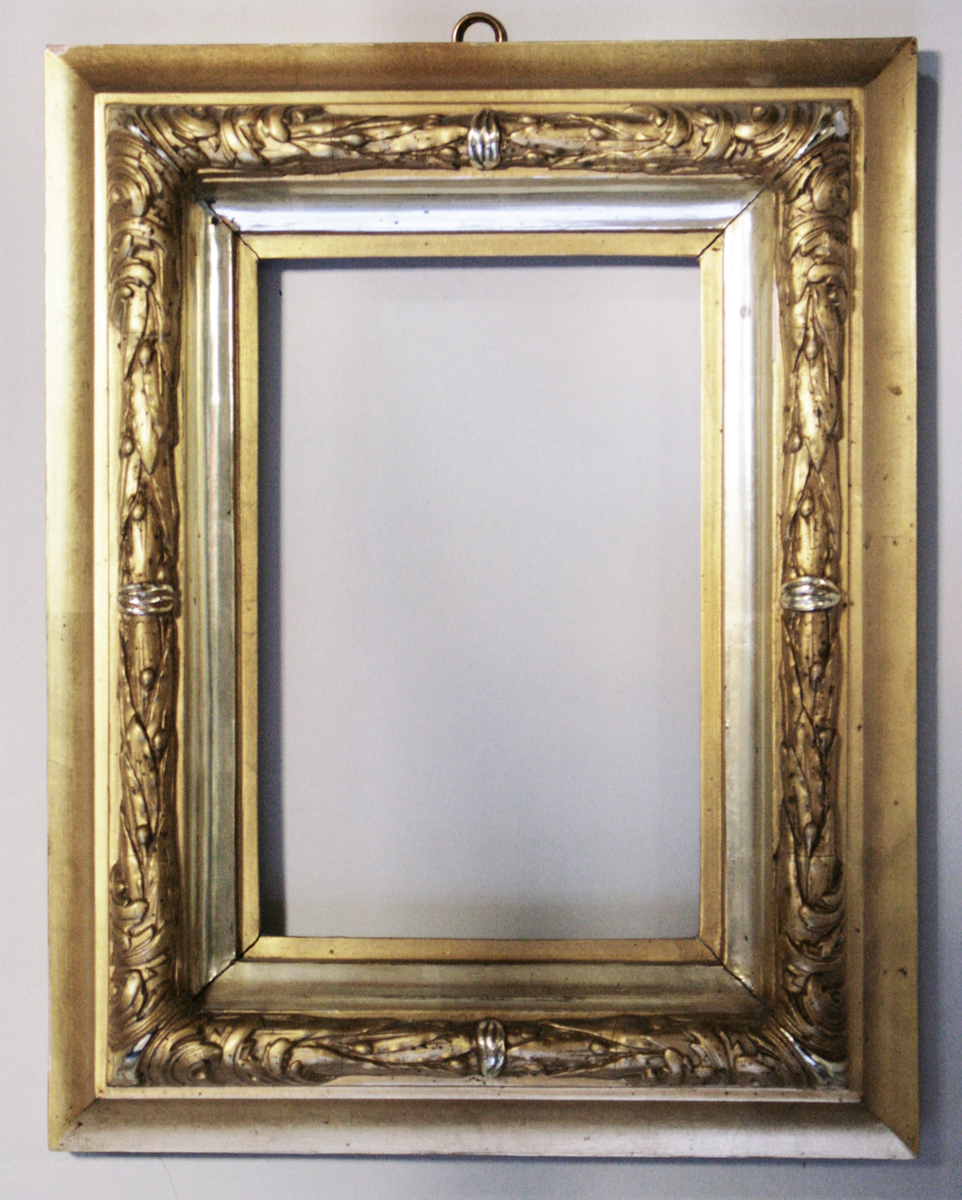 Prunkvoller Goldstuckrahmen