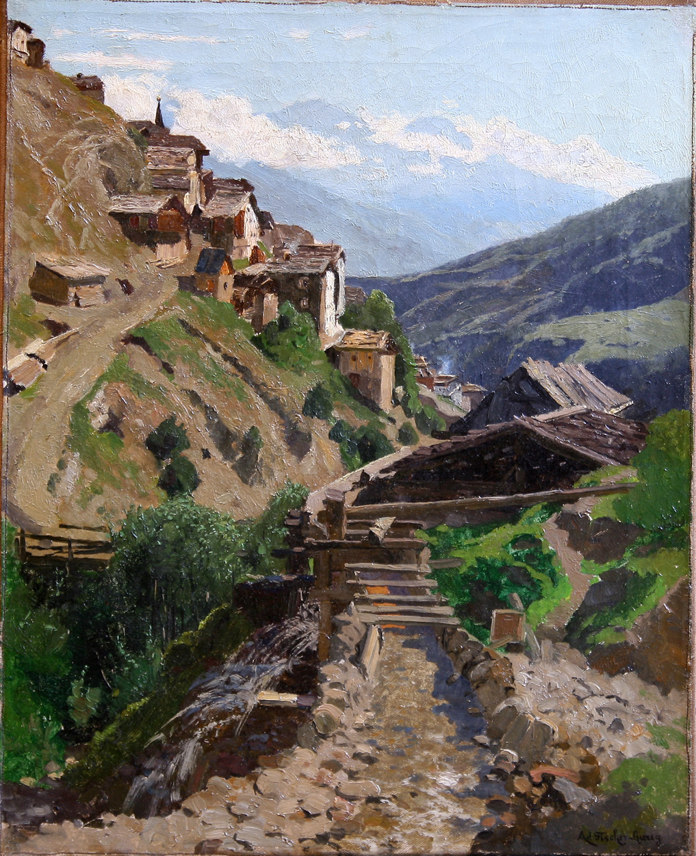 Adolf Fischer-Gurig, Stilfs, Südtirol 