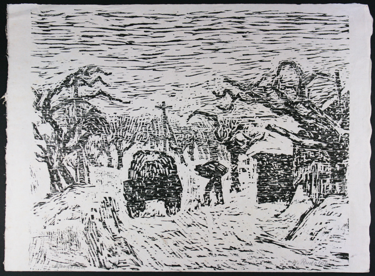 Wilhelm Rudolph, Kohleträger im Schnee