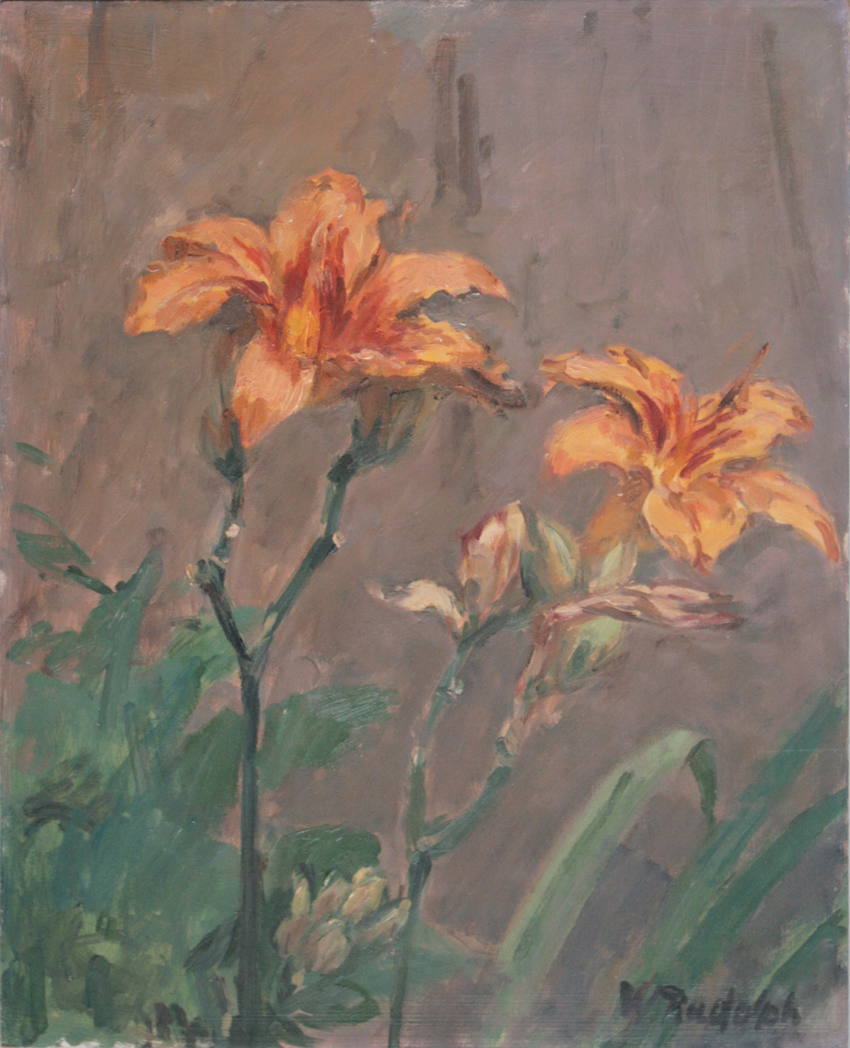 Wilhelm Rudolph, Feuerlilien