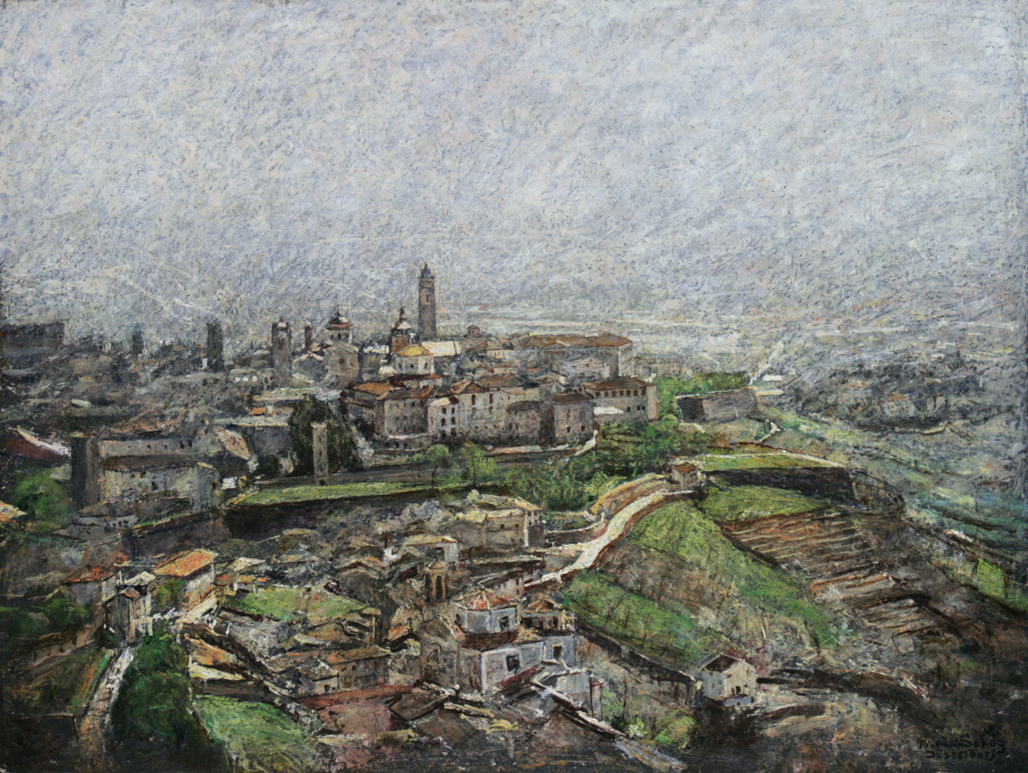 Friedrich Schüz, Bergamo