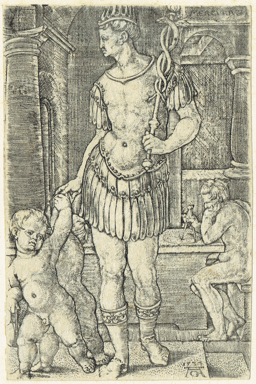 Heinrich Aldegrever, Merkur