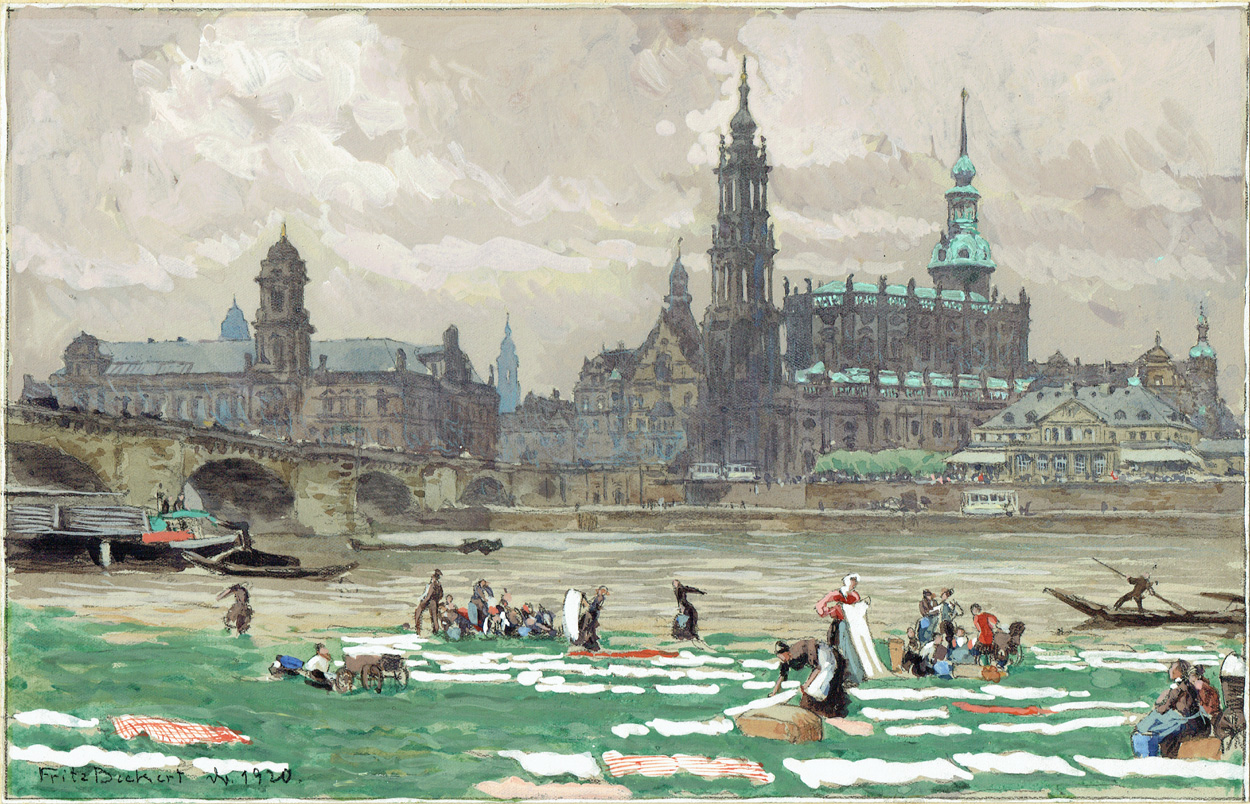 Fritz Beckert, Dresden 1920