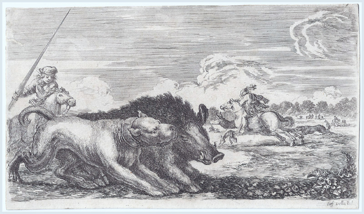 Stefano della Bella, Jagdszenen