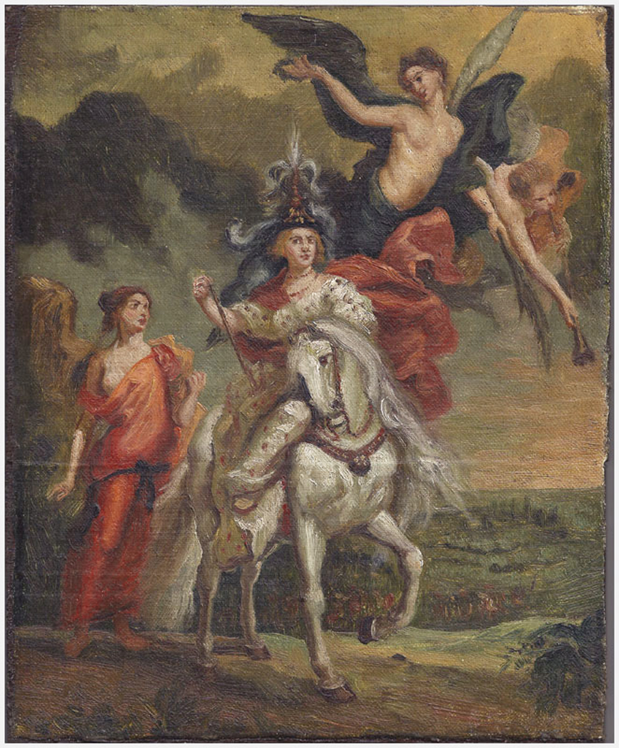 Kopie nach Peter Paul Rubens, Die Einnahme von Jülich, Maria dei Medici