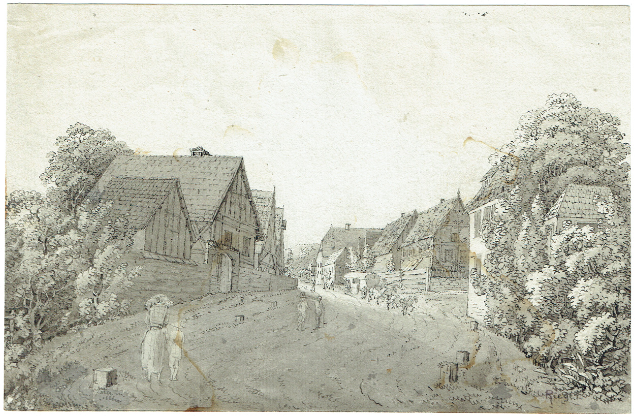 Jakob Rieger, Dorfstraße 
