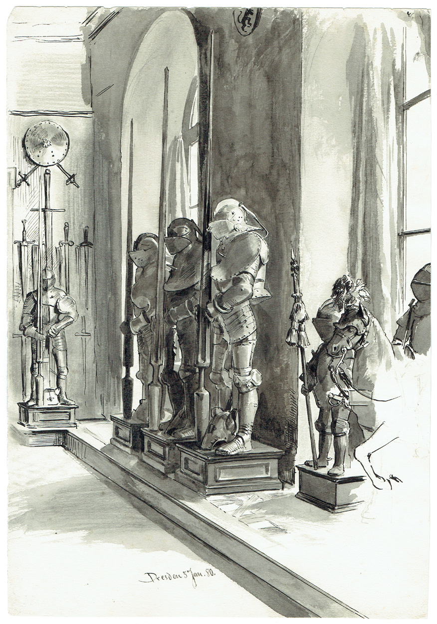 Wilhelm Claudius, Rüstkammer Dresden