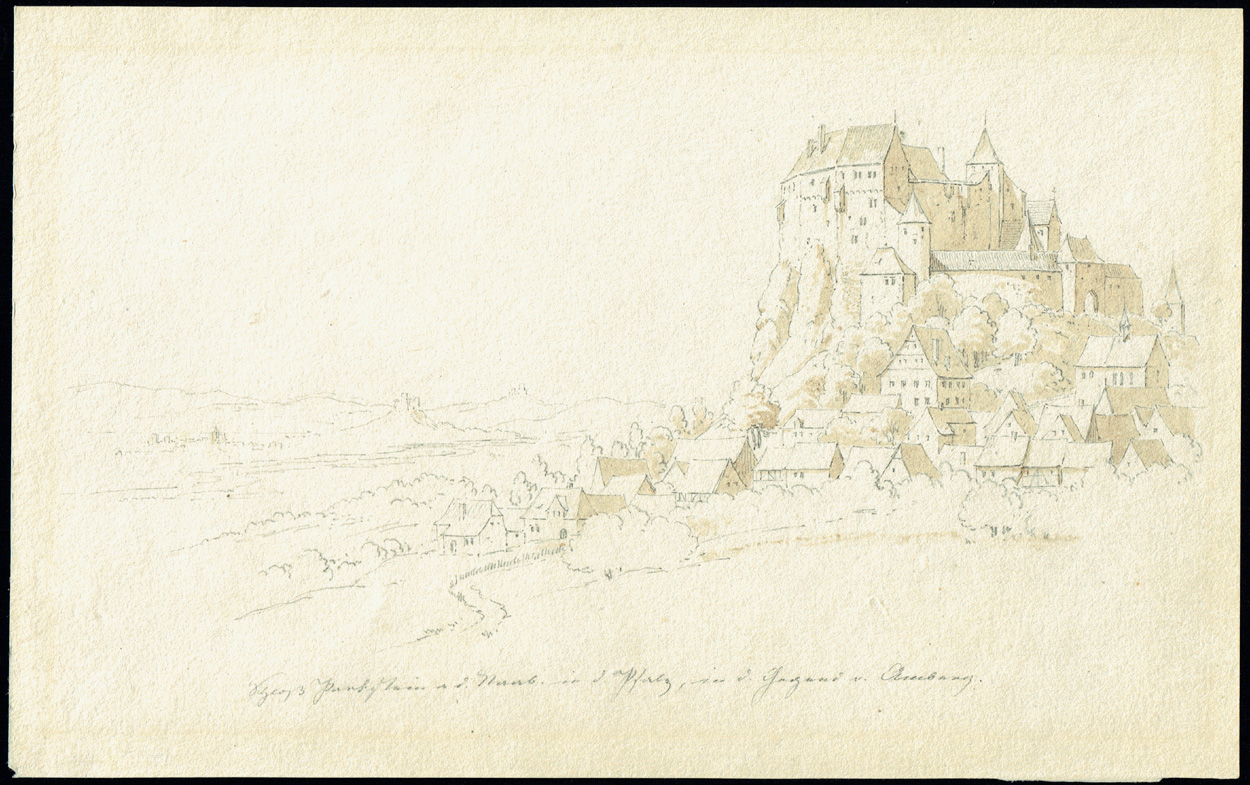 Carl Julius von Leypold, Burg Parkstein an der Naab