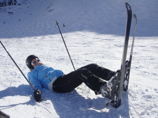 Skking am Titlis