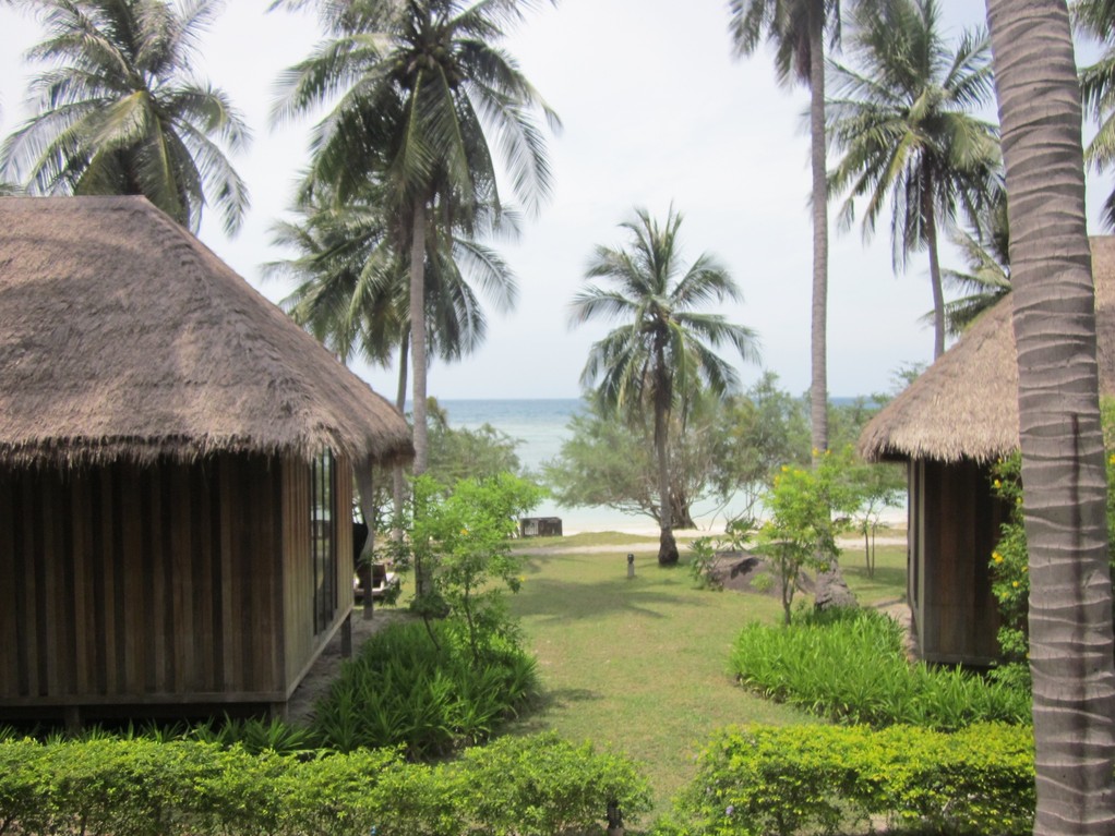 Koh Tao - Haad Tien Aussicht von Bungalow