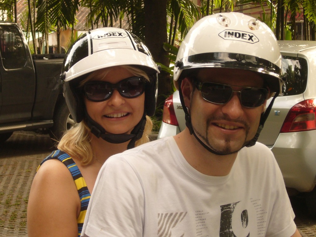 Töff-Raudies auf Koh Samui