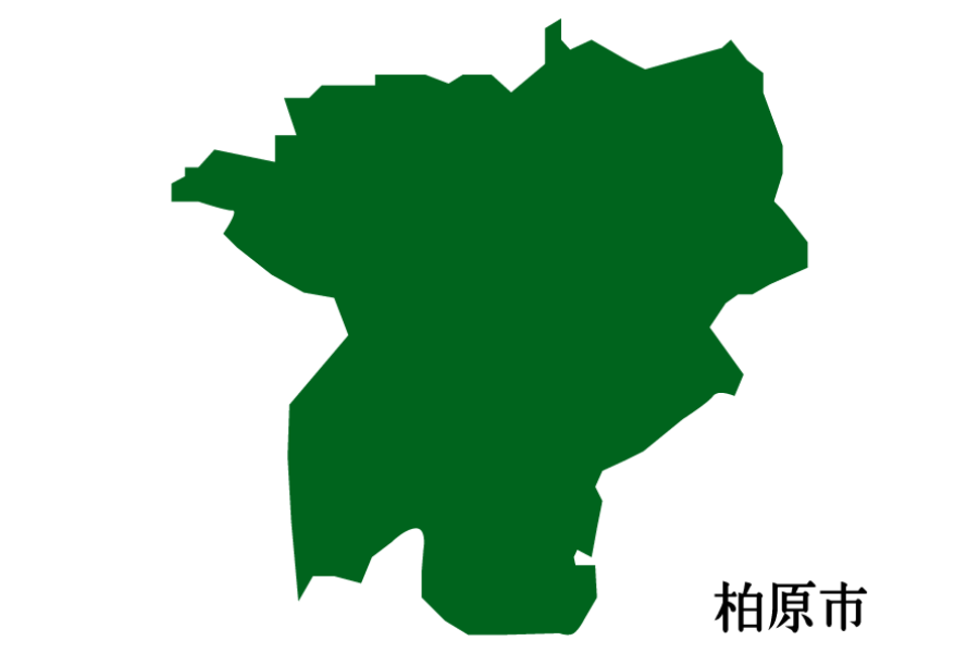 柏原市地図