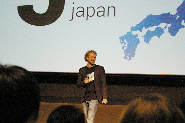 Jimdo Japan 5th anniversary 創業者フライデル氏