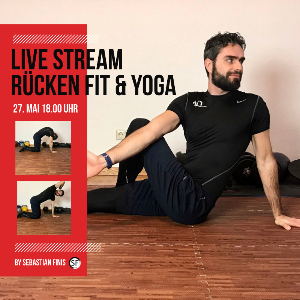 YouTube Live Stream - Rücken Fit & Yoga