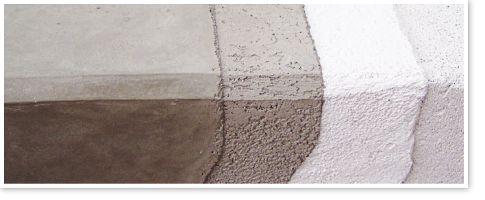 Tadelakt Schichtaufbau im Nassbereich