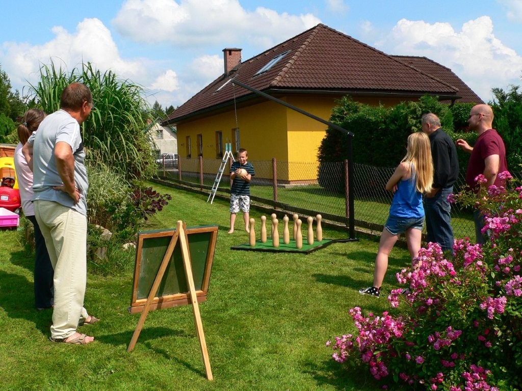 Mobiles Kegelspiel Soft-Kegeln