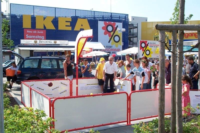 Event Attraktion Mobile Kegelbahn Swingo Kegeln