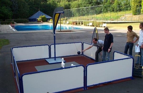 Mobile Kegelbahn Swingo Kegeln