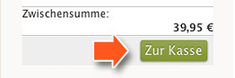 Betätigung des Buttons „Zur Kasse“