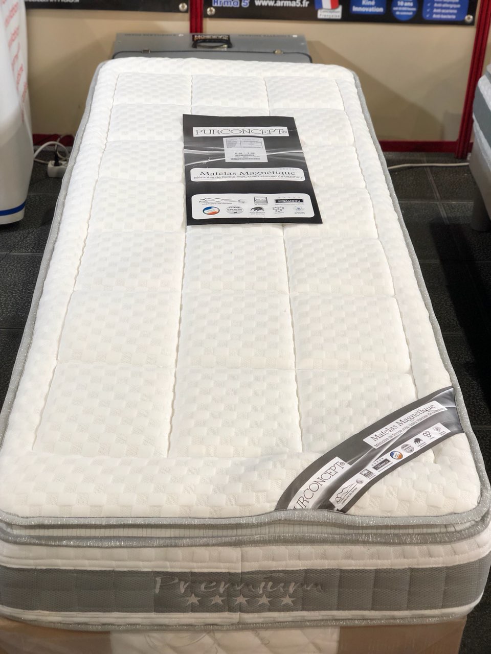 Surmatelas Bio Soja Bambou Cuivre
