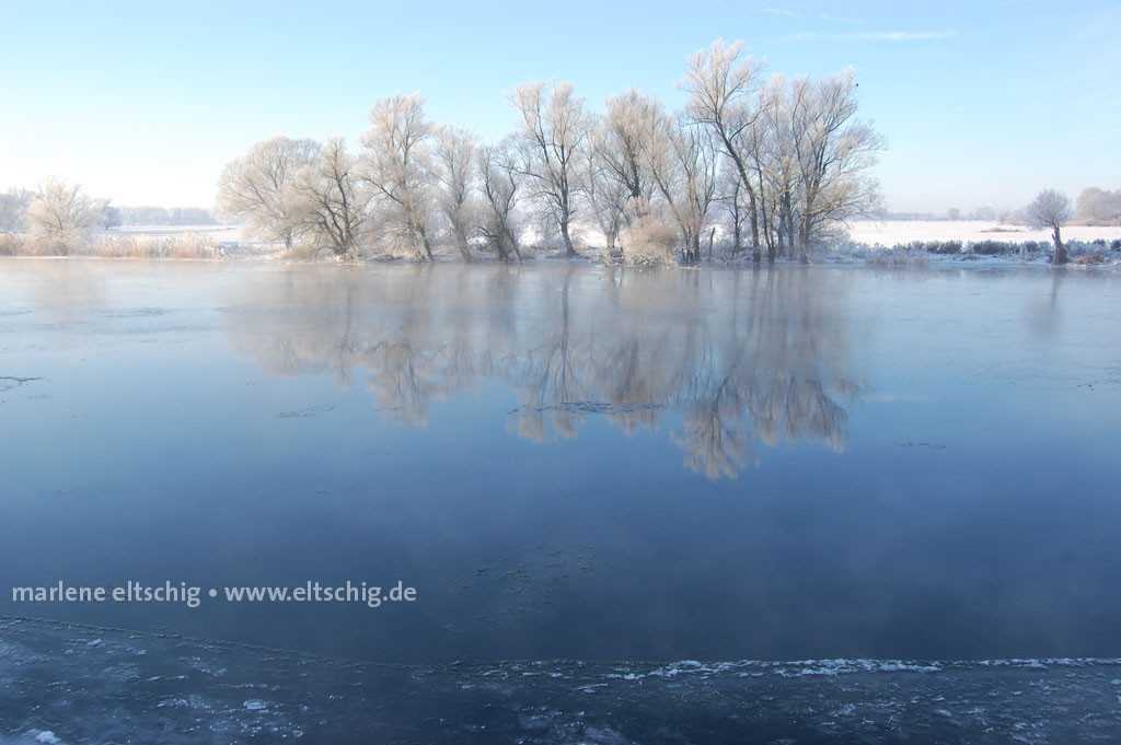 Eisinsel | Icy island. Germany