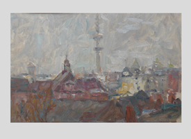 Albert Feser - Blick über Hamburg