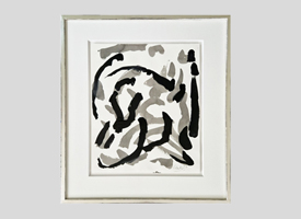 Günther Uecker - Original Aquarell