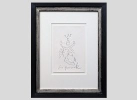 Penck - Mongole und Pferd