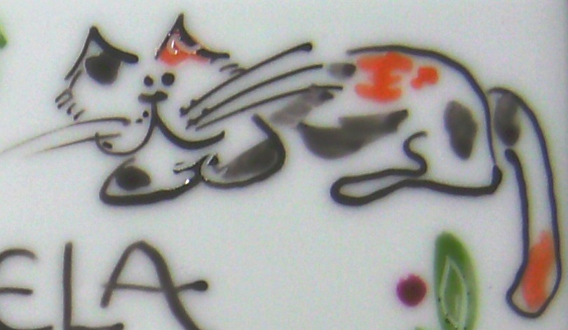 Katze rot-weiß-schwarz