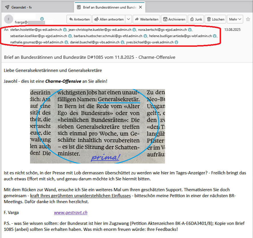 Gestravt             Offenes Netzbuch           Netzbuchbrief         Netzbuch-Mailbrief           Ueli Kieser          Boris Zürcher